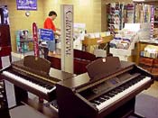 Click to view a portion of Lake Charles Music\'s digital piano selection!